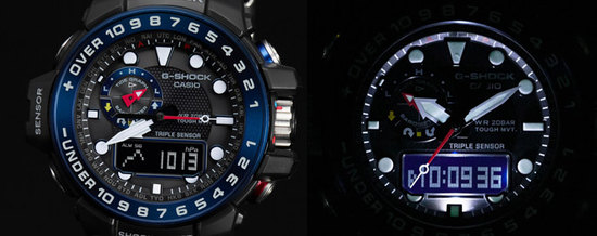 G-SHOCK推出航海腕表GWN-1000B  全新设计于一身