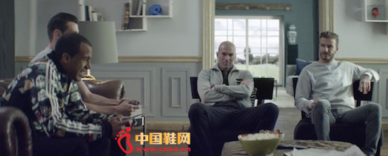 adidas公布最新廣告 貝克漢姆、齊達內帶來室內足球對戰