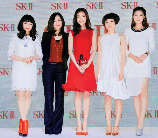 SK-II迎来2014年重磅代言倪妮 新一代谋女郎演绎优雅魅力