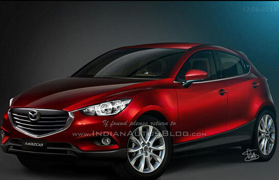 马自达小型SUV曝光 或被命名为“CX-3”