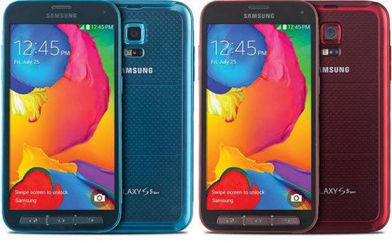 三星聯手美國運營商Sprint推出了全新機型GALAXY S5 Sport