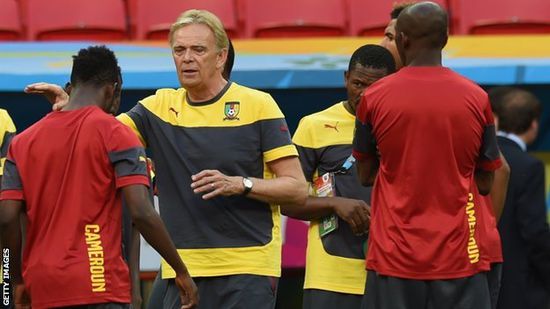 沃克尔-芬克：呼吁球队发挥好状态  挽回喀麦隆足球名誉