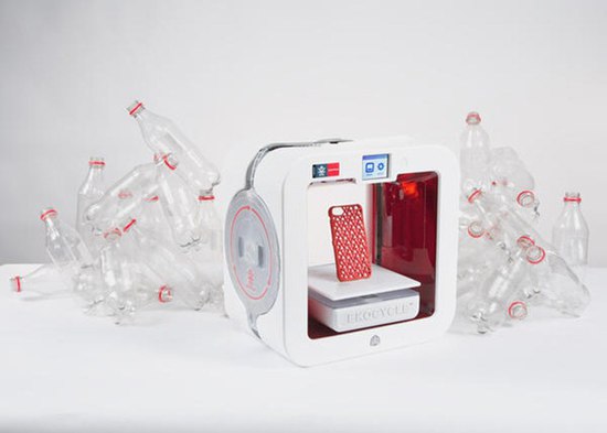 環保3D打印機  用可口可樂瓶子打印東東