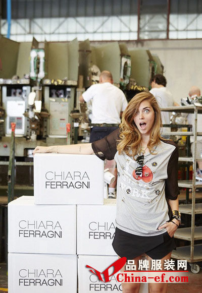 時尚博主Chiara Ferragni推出個人同名鞋履品牌