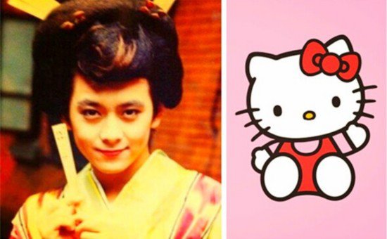 林志颖和Hello Kitty今日同天庆生