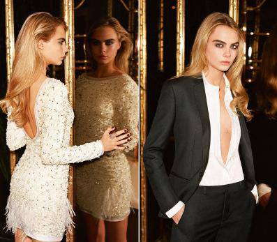 組圖：Topshop2014秋季系列廣告曝光 Cara任女主角