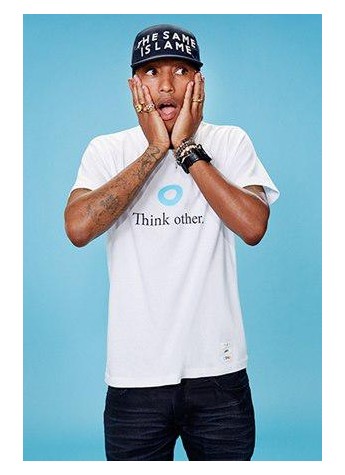 UNIQLO[优衣库]新世代T恤又一重磅合作款 Pharrell Williams —“i am OTHER”4月15日正式发售