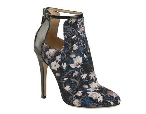 JIMMY CHOO推出2014秋冬鞋饰新品 带来英式花卉图案优雅气质