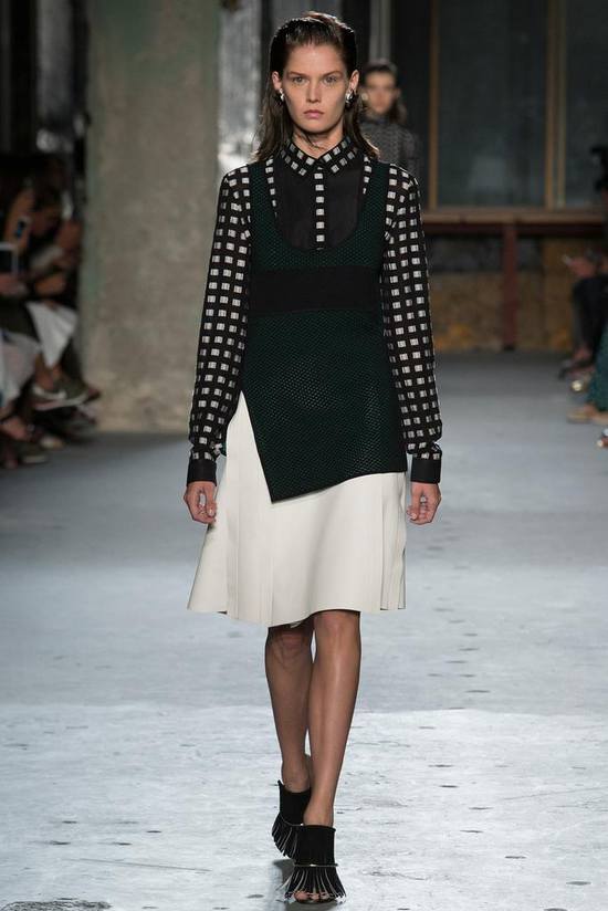 普罗恩萨·施罗于纽约时装周发布2015年春夏高级成衣系列