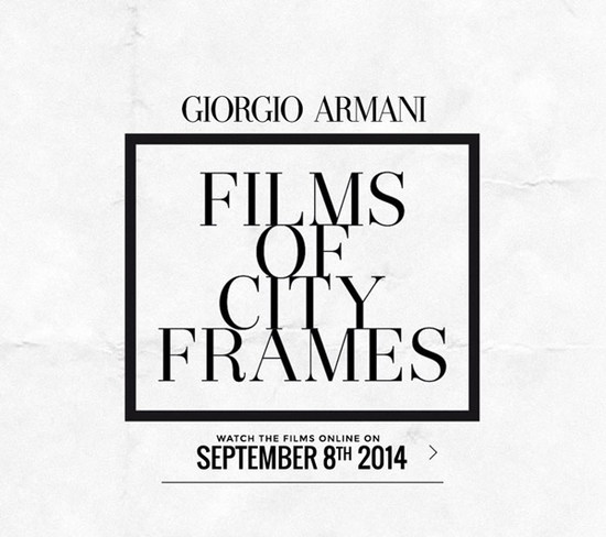 阿玛尼释出「Films of City Frames」时尚短片