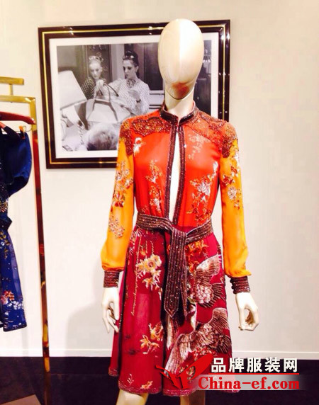 多彩的印花  GUCCI2015春夏系列米兰时装周