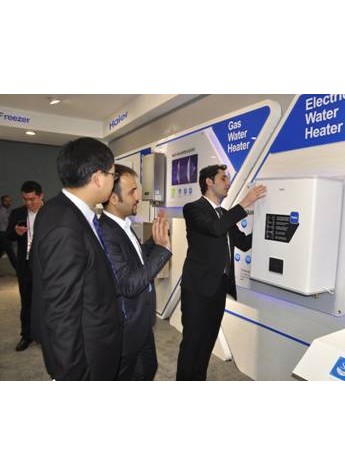 海尔电热水器双胆、超薄设计受外商青睐