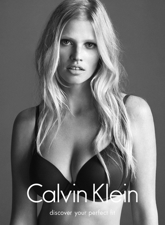 Lara Stone演绎Calvin Klein Underwear2014秋冬大片