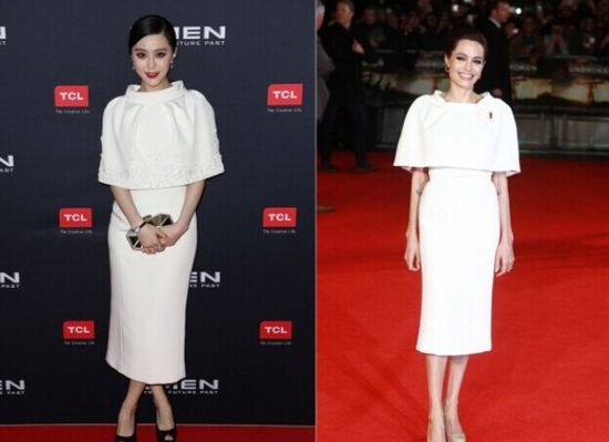 紅毯女星誰(shuí)最美？中外明星撞衫大比拼