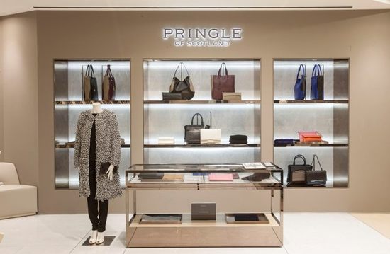Pringleof Scotland上海旗艦店于開業