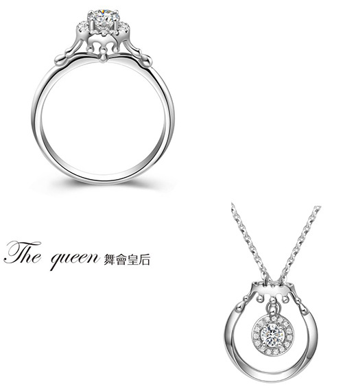 周大生珍爱之冕 为爱荣耀，爱 就冠着你