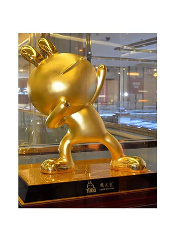 周大生任性18斤黄金兔斯基曝光