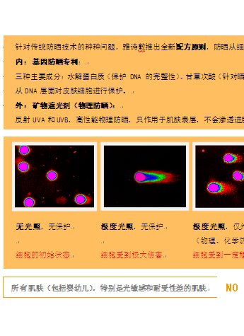 防晒从细胞开始 【法国雅诗敦NO SUN】•开启基因防晒新纪元