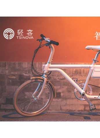 轻客TSINOVA智慧电单车京东众筹火爆开启