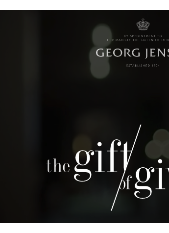 Georg Jensen最新数字创意体验-【礼物的赠予】