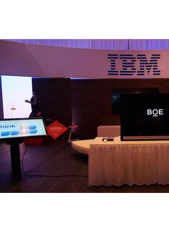 与IBM携手合作 BOE Alta另类亮相CES