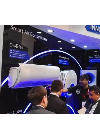 海尔亮相美国制冷展 全智能空调布局海外