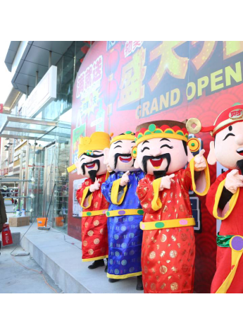安慕希財神福星齊聚帝都 濃濃年味享不完