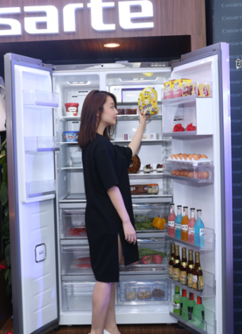 卡萨帝推出全球首台全景抽屉对开门冰箱