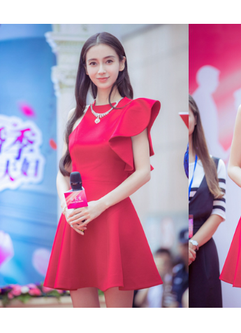 Angelababy现身武汉 携手周大生为新婚夫妇送祝福