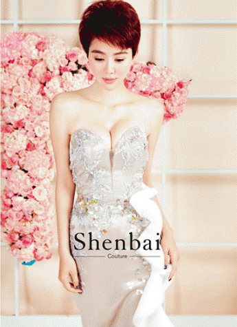 Shenbai携手姜妍演绎可爱性感 设计成就小花旦别样美艳
