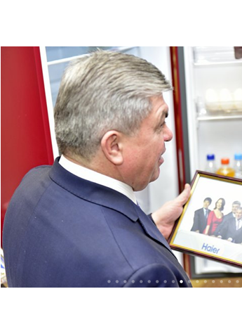 海尔冰箱担任切尔尼市工业展示“形象大使”