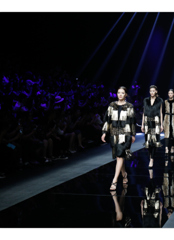 辛集展团： 首度亮相演绎“皮草·派”