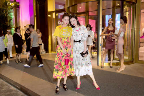 演员张辛苑受邀出席粉红丝带慈善晚宴 呼吁关爱女性健康