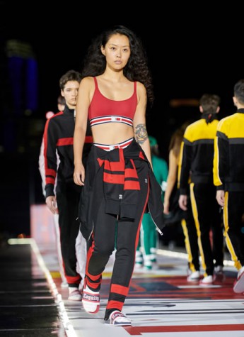 Mia Kong(孔瀟睿)受邀參加TOMMY HILFIGER 2018年秋季大秀