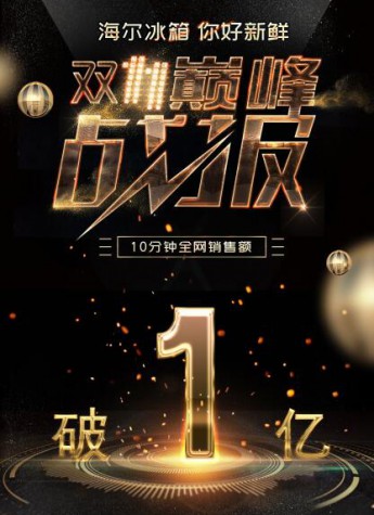 雙11海爾冰箱·冷柜：全網(wǎng)銷額再創(chuàng)紀錄居行業(yè)第一
