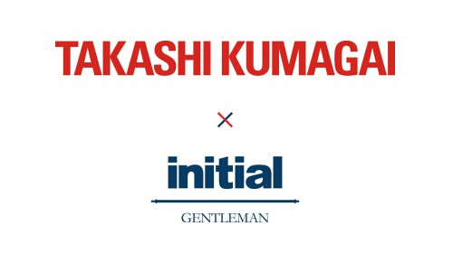 国内首次！熊谷隆志，携手initial gentleman联名发布