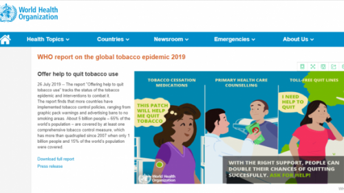 雪加升级未成年人保护措施，响应世卫组织《报告》降低烟草伤害