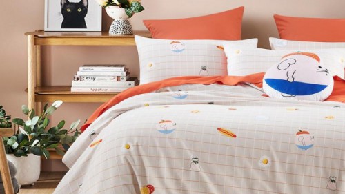 90后设计师的文化自信:给床品绘上一只“中国鼠”