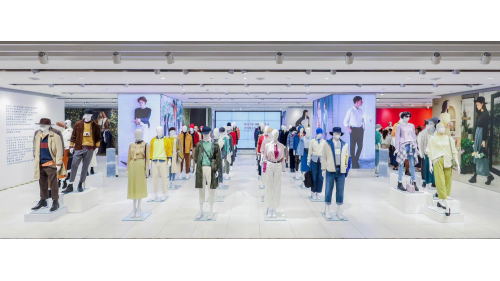 優(yōu)衣庫上海全球旗艦店展現(xiàn)生活之問 服裝之答，官網掌上旗艦店同步云體驗