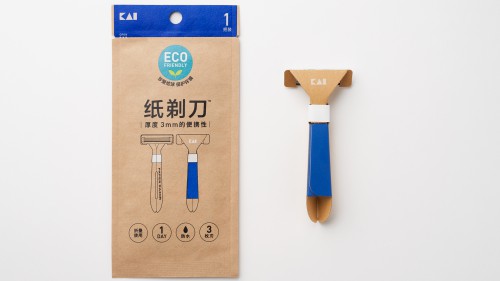 “地球日”贝印在华发售纸剃刀 创意环保引领绿色时尚