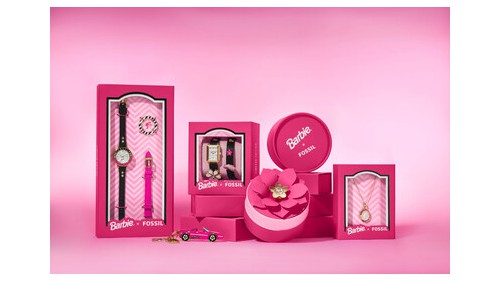 FOSSIL推出BARBIE 特別合作款系列腕表