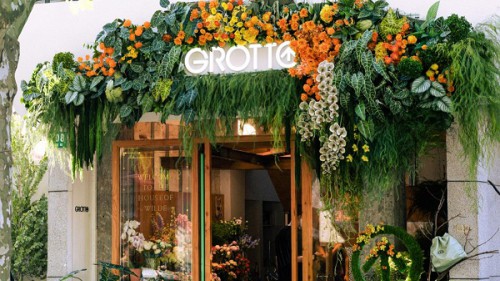 GROTTO个乐携手上海“王尔德的花”打造520限时花店