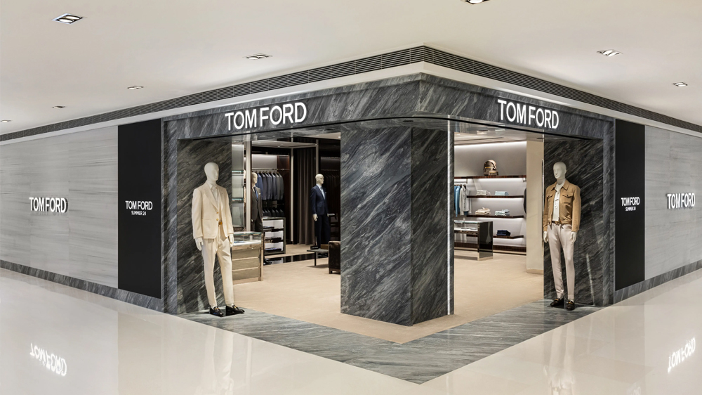 TOM FORD 杭州大厦男装店铺隆重开业