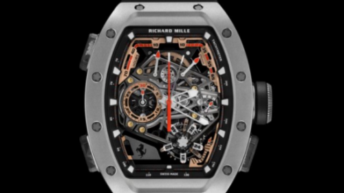RICHARD MILLE理查米爾與法拉利聯合推出第二款聯名作品：RM 43-01 Ferrari陀飛輪雙秒追針腕表
