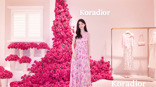 乔欣浪漫空降厦门！Koradior珂莱蒂尔417裙装季迎来玫瑰盛放时刻