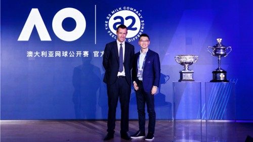 a2成为澳网120年历史上首家官方牛奶合作伙伴，共创大满贯健康体验
