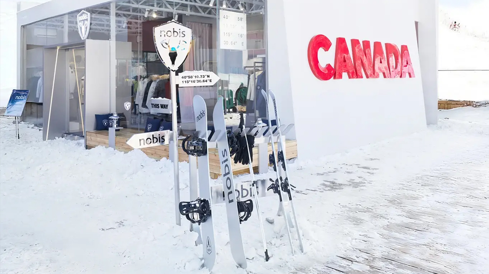 nobis 雪季限定快闪「崇礼雪馆」正式登陆崇礼云顶