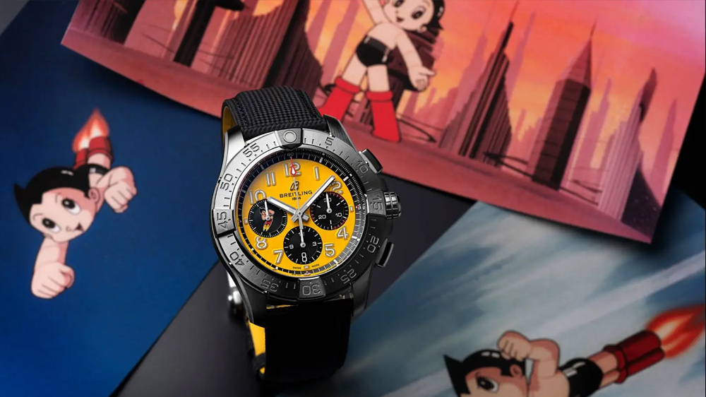 铁臂童心，腕间飞行 百年灵 × 铁臂阿童木联名限量腕表发布