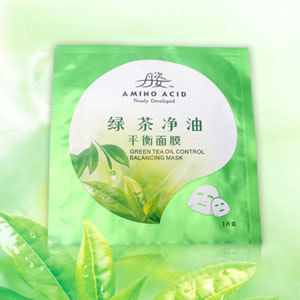 丹姿绿茶净油平衡面膜