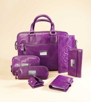 紫色公文包系列